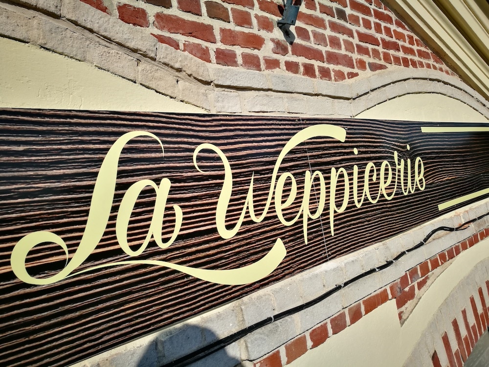 enseigne panneau plat la weppicerie
