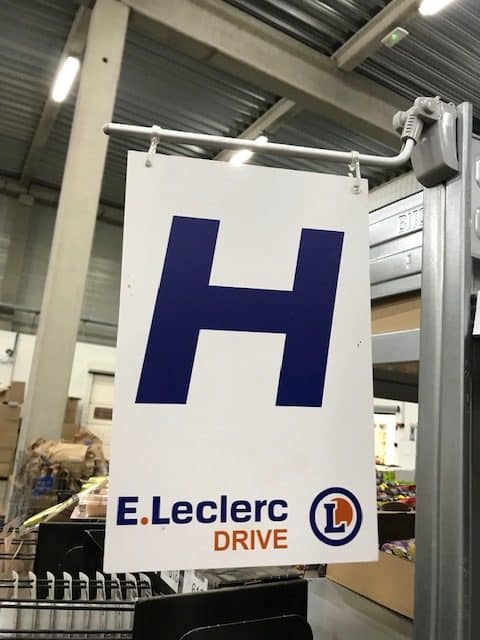 impression panneau leclerc drive nord