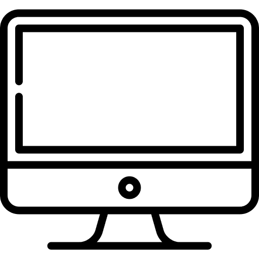 pictogramme computer enseigne publicitaire