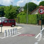 rétrécisseur chaussée