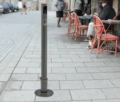 Potelet cendrier