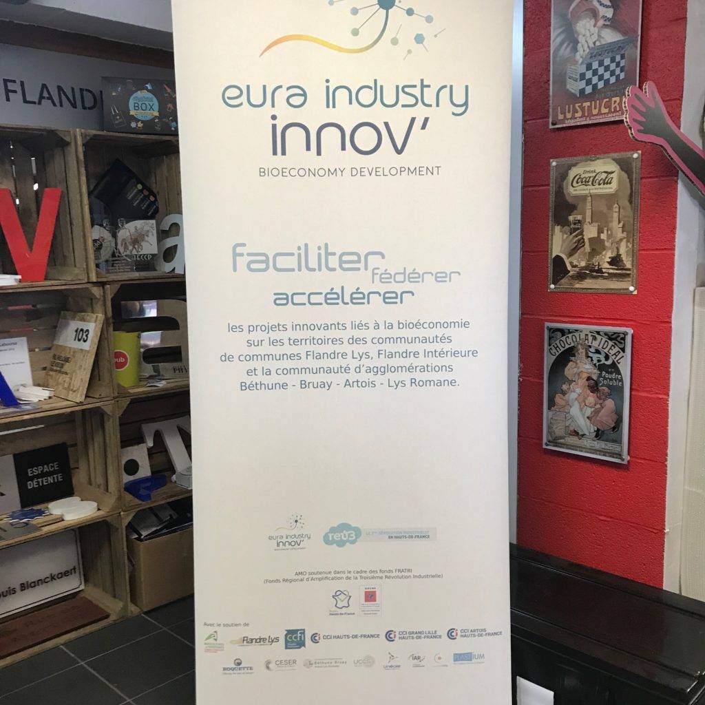 rollup sur toile de lin